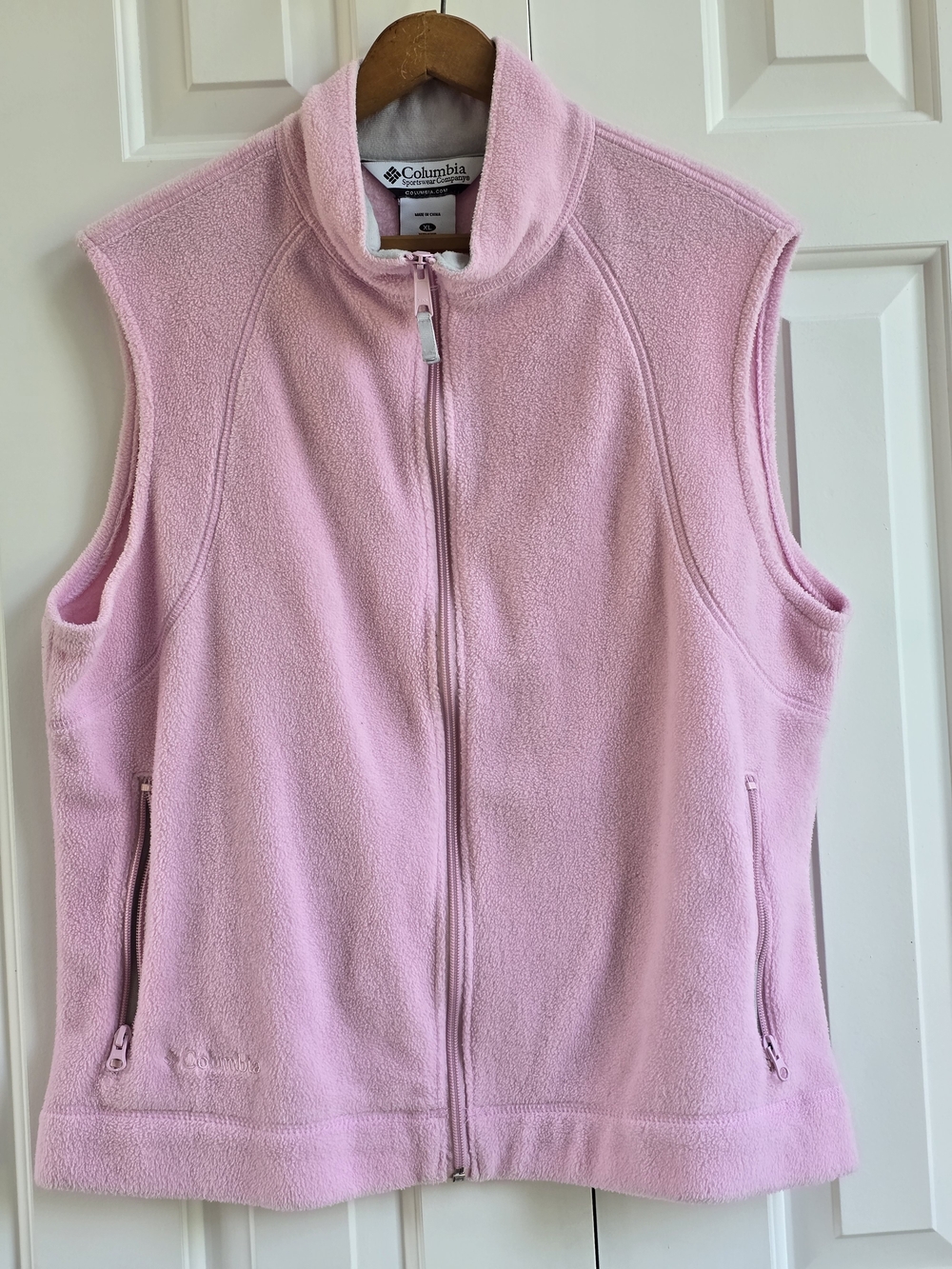 Columbia Pink Women’s Fleece Vest